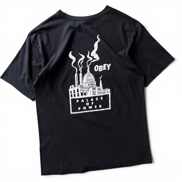 OBEY Palace Of Power Graphic T-Shirt