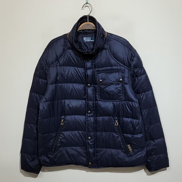 (XL) 랄프로렌 폴로 패딩점퍼 네이비 다운자켓 