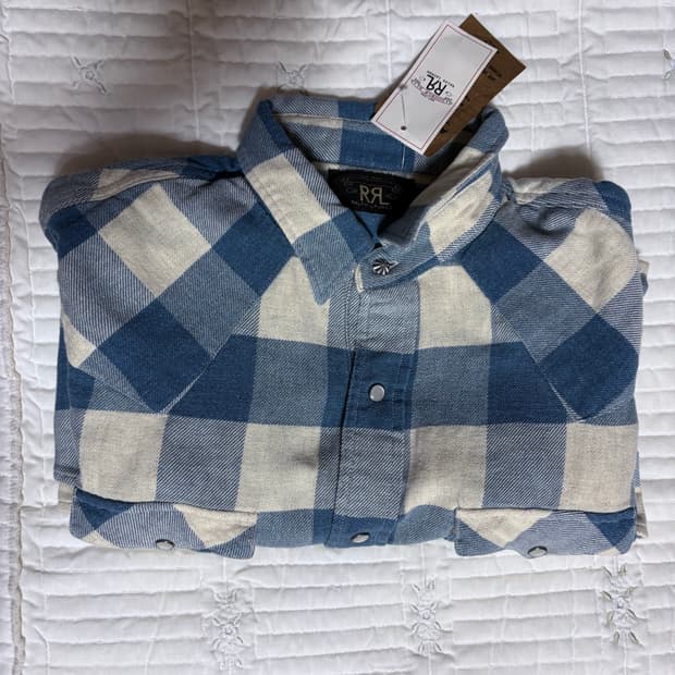 RRL 더블알엘 웨스턴 셔츠