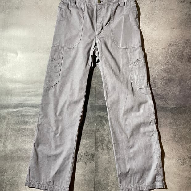 CARHARTT 칼하트 하프밴드 그레이 카고 팬츠