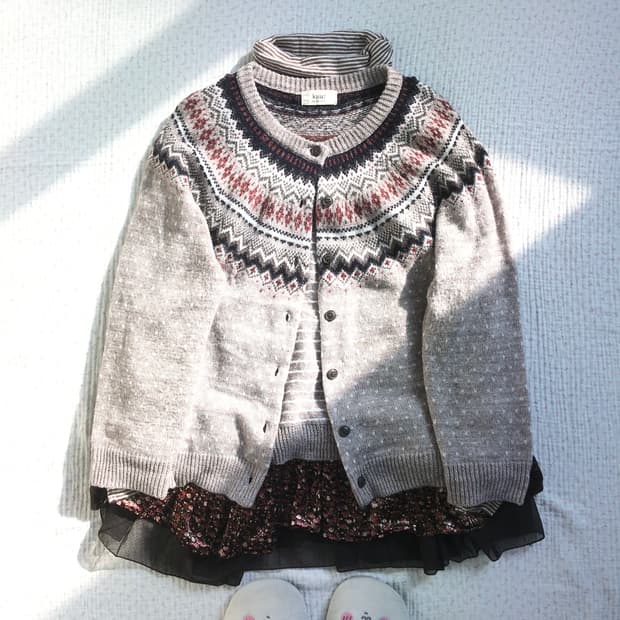 JPN/ 모리걸가디건 모리걸노르딕가디건 모리룩노르딕가디건 코지모리