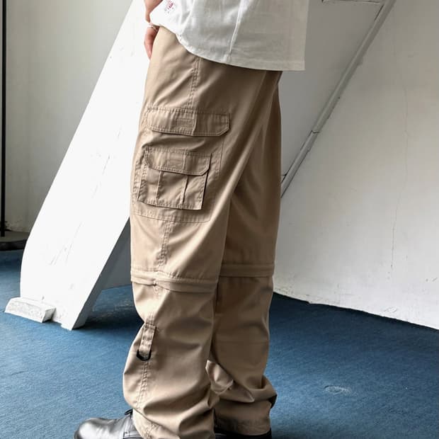 3way light fabric design utility pants