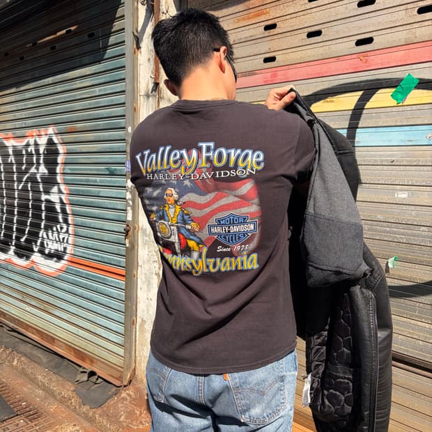 00’s Harley Davidson Valley Forgue faded