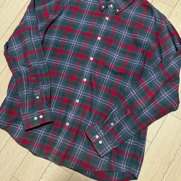 supreme Plaid Flannel Shirt