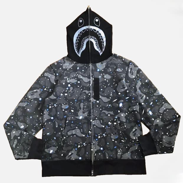 Bape Space zip hoodie