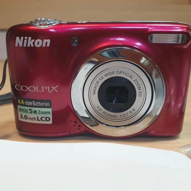 니콘 쿨픽스 l25 레드