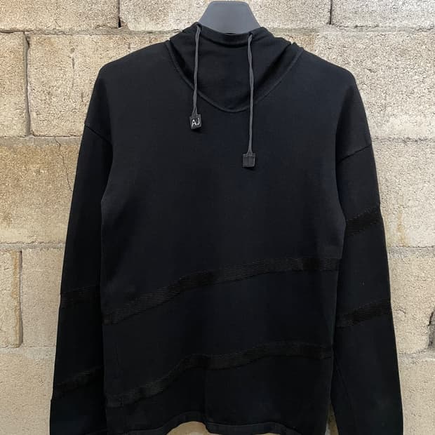 아르마니 진스 니트 후디