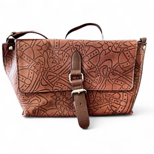 비비안 웨스트우드 레더 아서 오브  숄더백