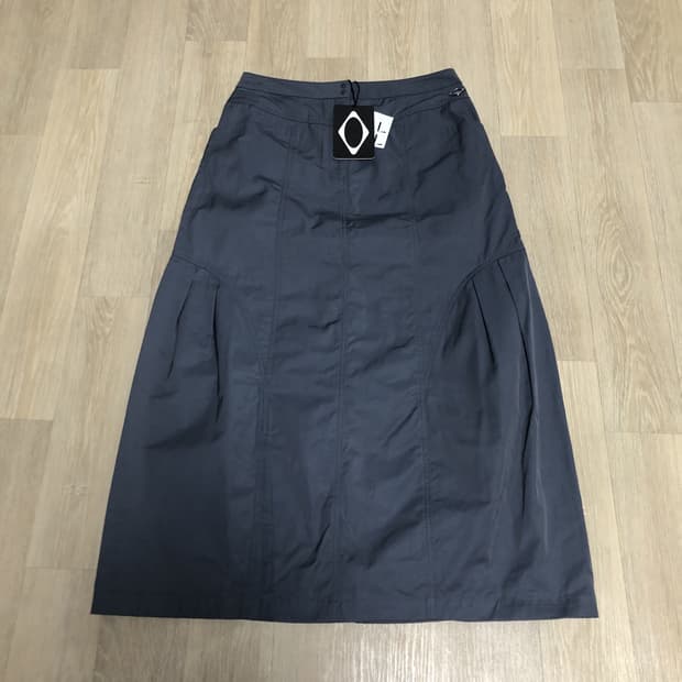 (M) 새상품 미스치프 MSCHF 롬버스 롱 스커트 블루 그레이