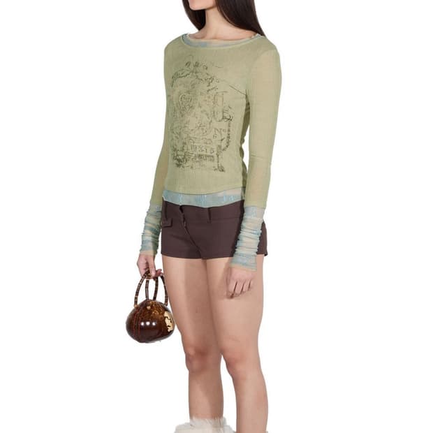 스컬프터 트리플 레이스 레이어드티 Triple Lace Layered t