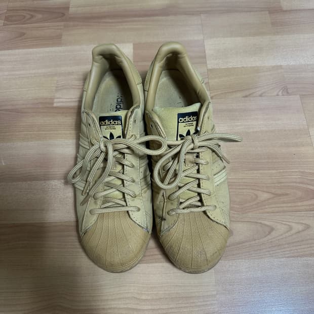 아디다스 슈퍼스타 골든베이지 285