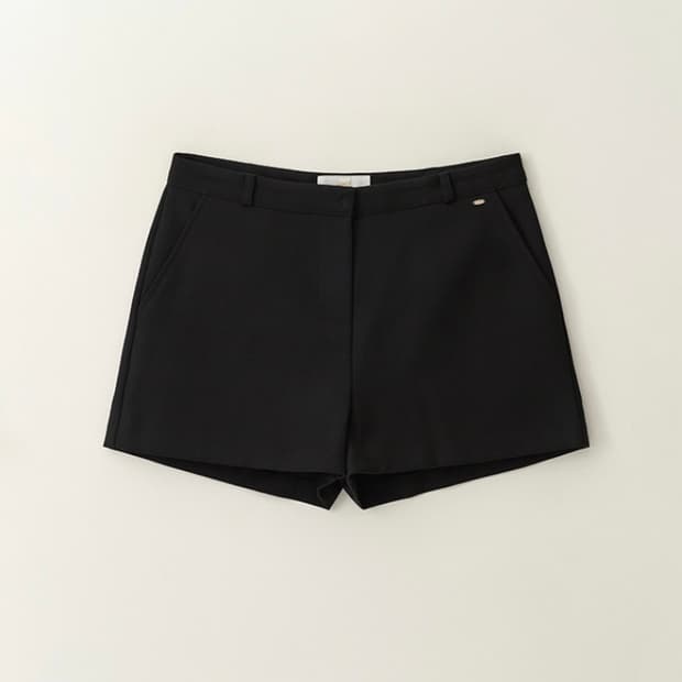 로에일 미니멀 기모 숏 팬츠