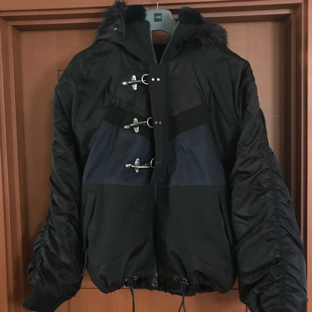 앤더슨벨 노르웨지안 n2b 점퍼 블랙 L