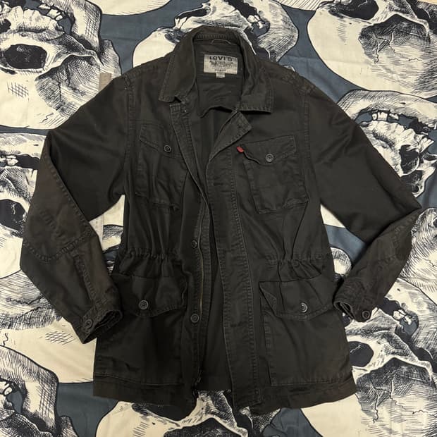 리바이스 블랙 필드자켓 L사이즈