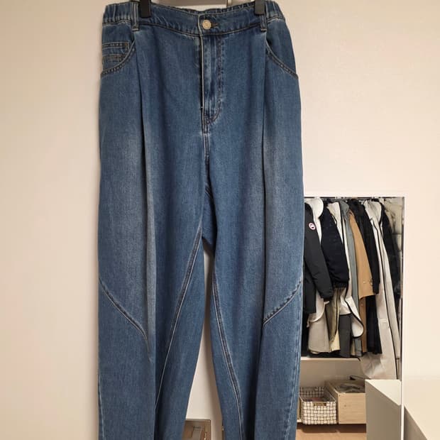 송지오 라이트 와이드 데님 82