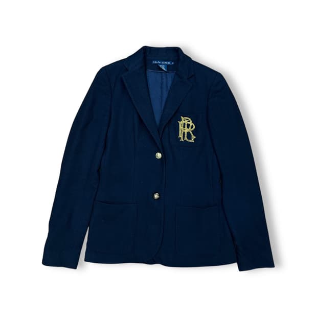 폴로랄프로렌 금장로고 블레이저