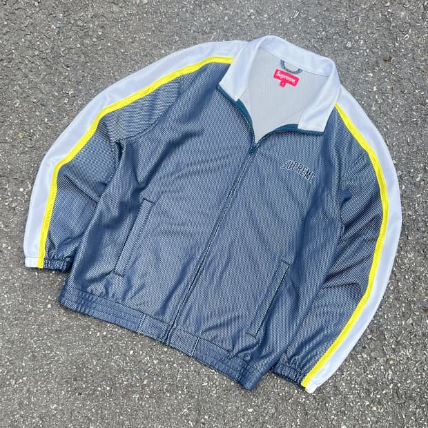 Supreme 18ss Bonded Mesh Track Jacket