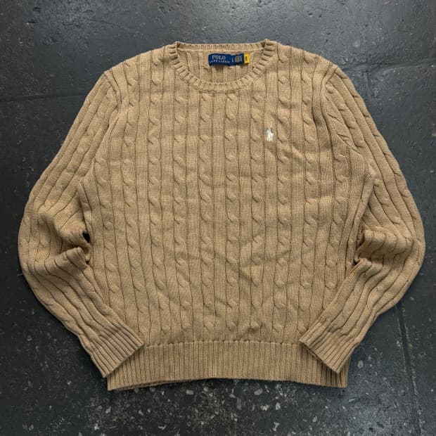 100 폴로 신형 꽈배기 니트 