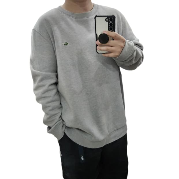 라코스테 기모 맨투맨 XXL 110