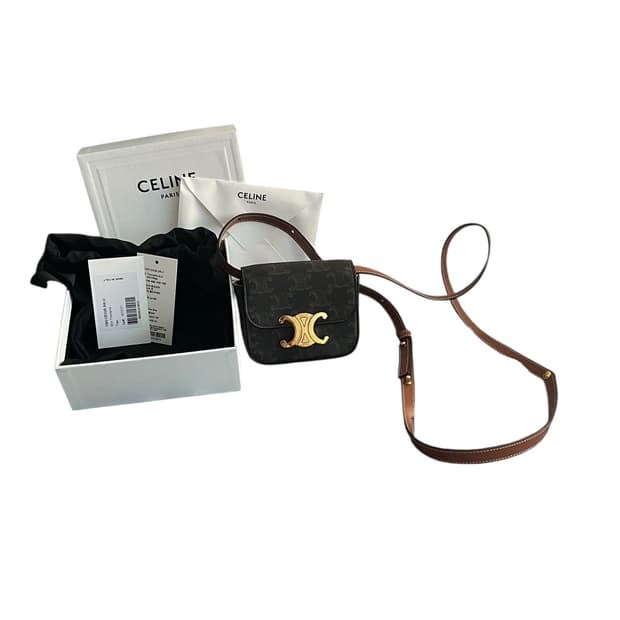 셀린느 트리오페 미니 클로드 크로스백