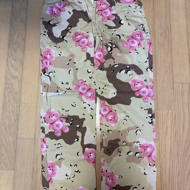 라퍼 곰돌이 바지 판매합니다!