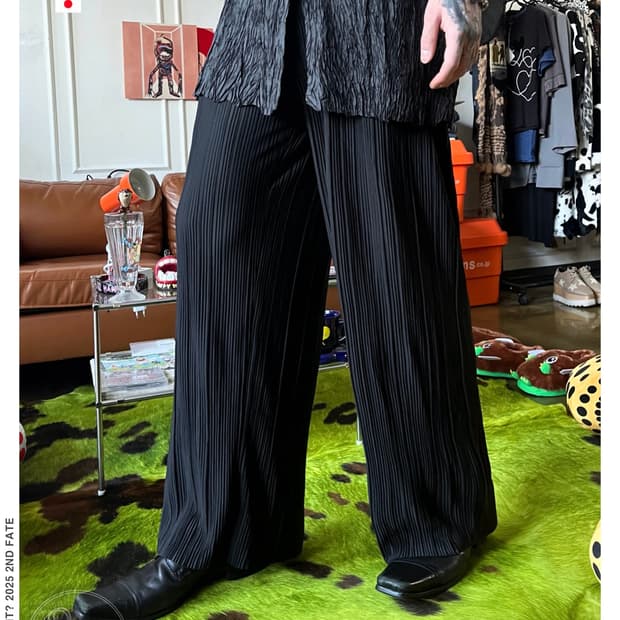 Classical Elf Japan Wide Pleats Trouser
