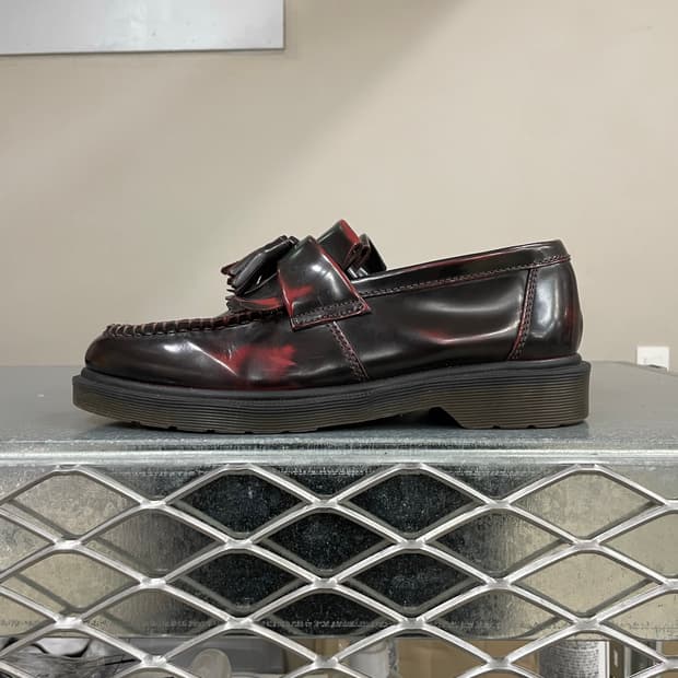 닥터마틴 아드리안 태슬 로퍼 체리 레드 uk7