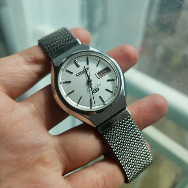 1970s 시티즌 코스모트론 하이브리드 빈티지 시계