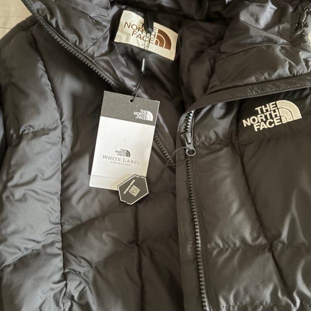 노스페이스 화이트 라벨 웨이브 lt 온 볼 자켓 블랙