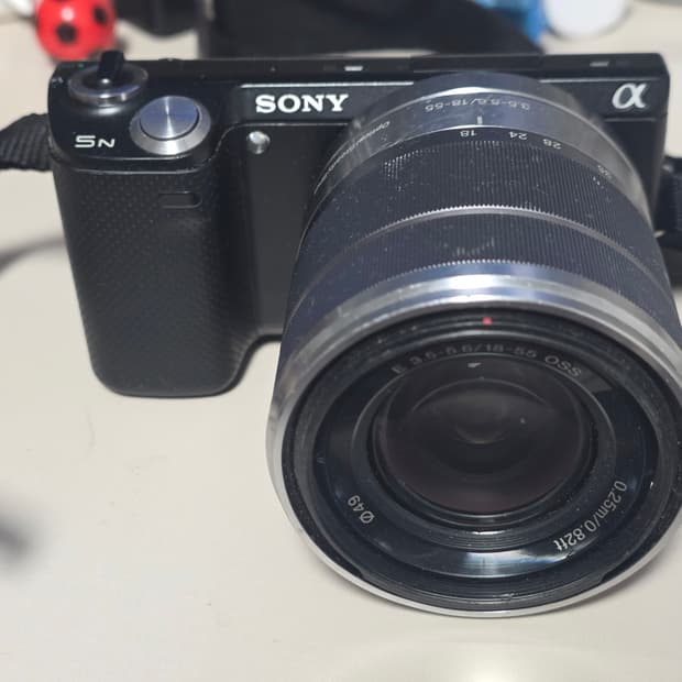 소니 사이버샷 미러리스 NEX-5N 빈티지 디지털카메라