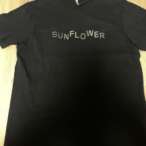 sunflower 선플라워 로고 티셔츠
