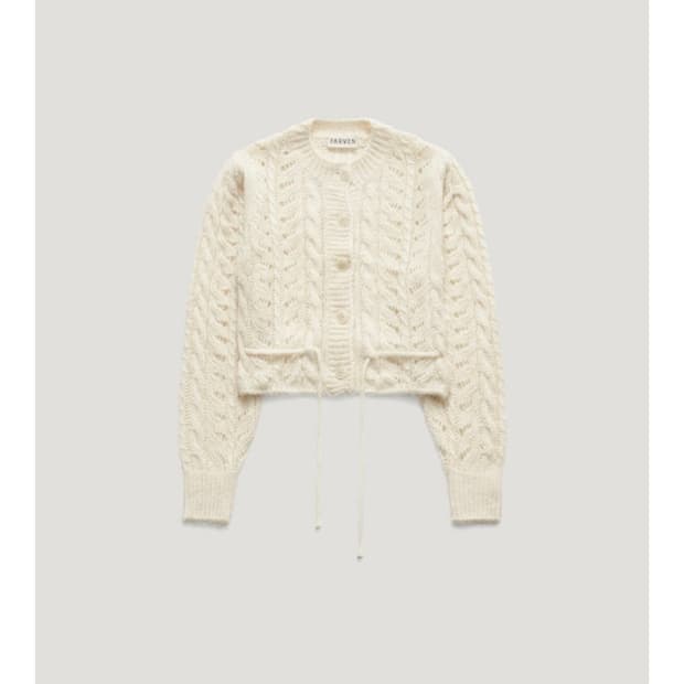 파르벵 farven 부쉬 케이블 가디건