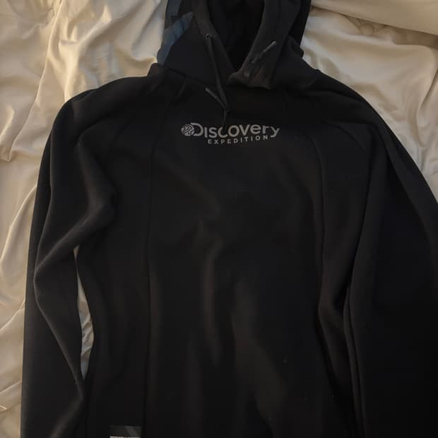 디스커버리 기모 후드티