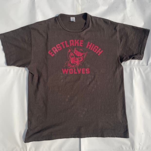 웨어하우스 EASTLAKE HIGH WOLVES shirt [XL]