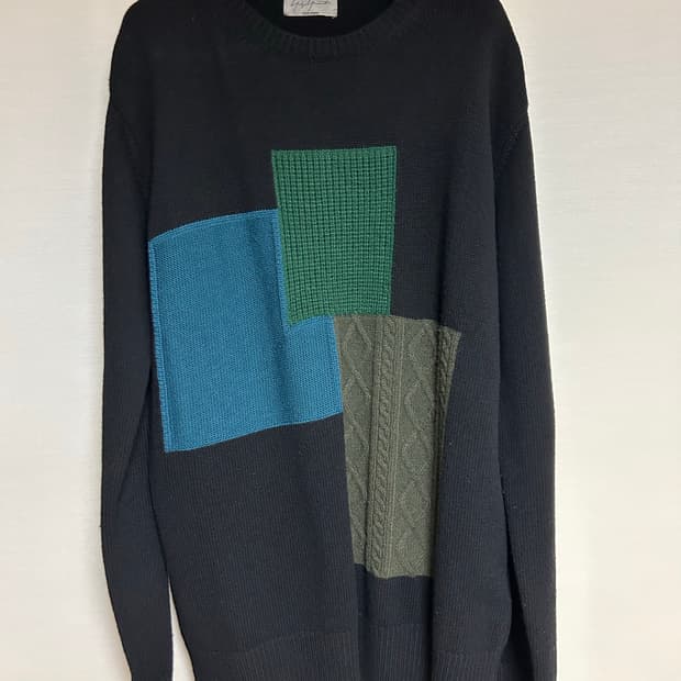 Yohji Yamamoto dark brown sweater