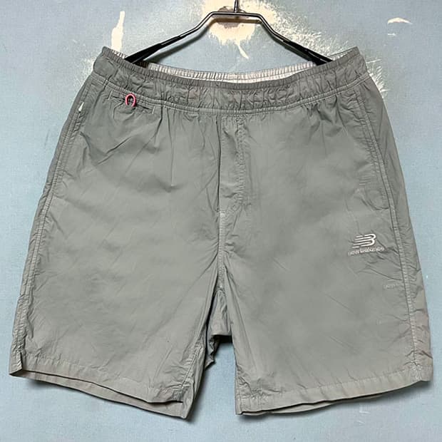 뉴발란스X 그라핀 남자 우븐쇼츠 스포츠 반바지 나일론 시원한 L 32