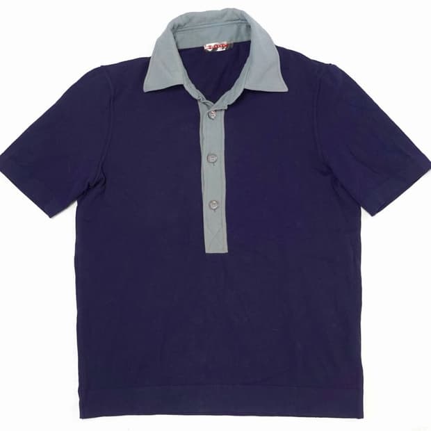 prada two-tone polo red tab