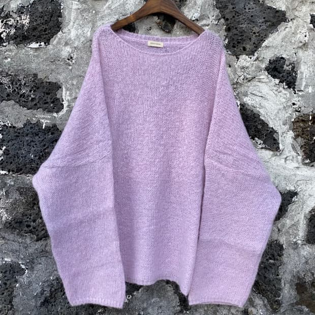 예스터데이투모로우 모헤어 니트 M