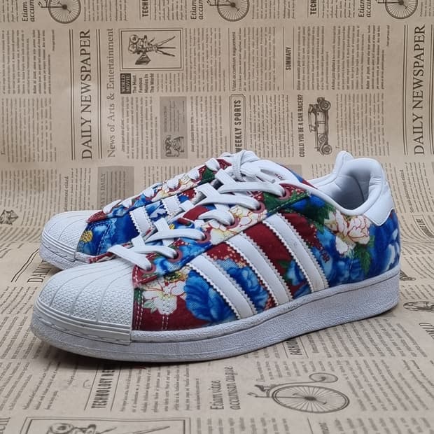아디다스 슈퍼스타 플라워 여성스니커즈230