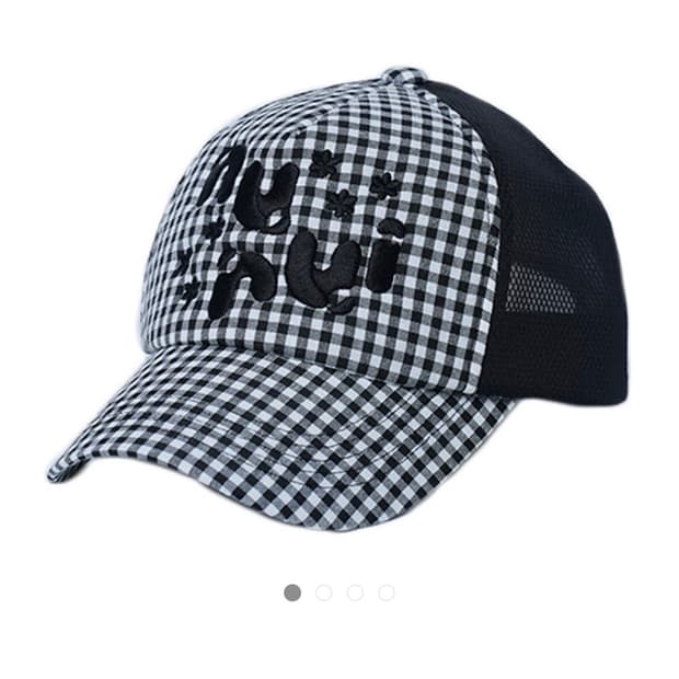 누루이샵 로고 매쉬캡 블랙 새상품