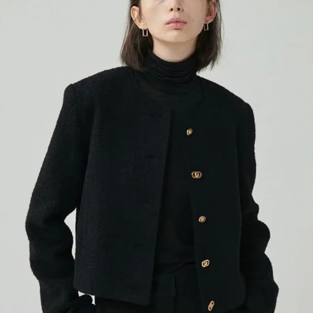 아르카익 트위드자켓 M 퀄티드 추가