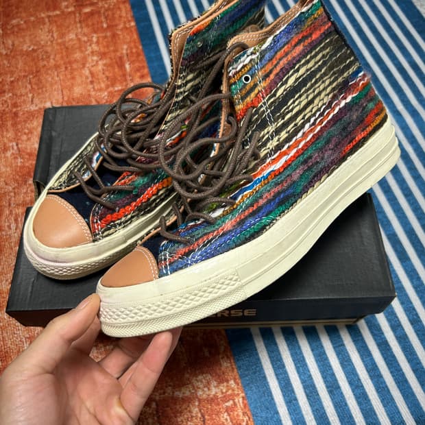 컨버스 1970s 니트 하이탑 260mm