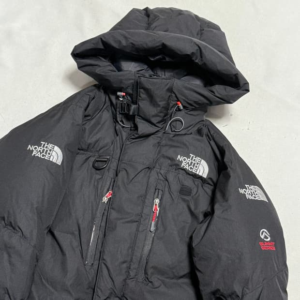 S 노스페이스 블랙 하말리야 패딩