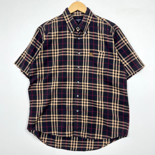 Burberry 버버리 노바체크 반팔 셔츠