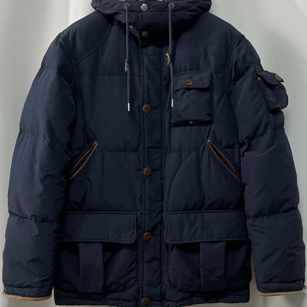 폴로 랄프로렌 모호크 코듀로이 헌팅 필드 다운파카 자켓