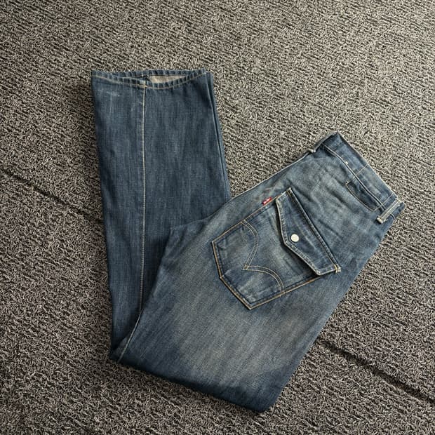 리바이스 엔지니어드 진 아카이브 데님 팬츠 2956