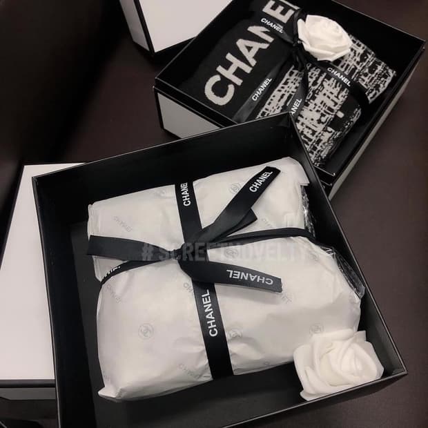  샤넬뷰티 기프트 스카프 숄 선물세트 