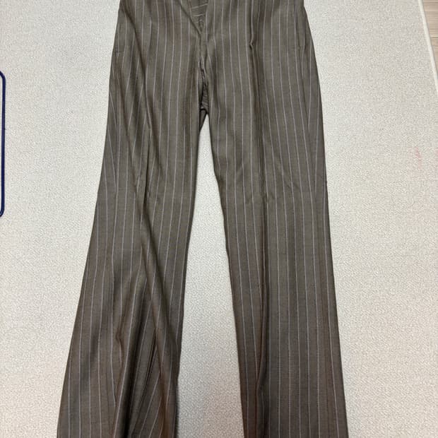 타일레(Taille) 카나비 스트라이프 팬츠 1사이즈