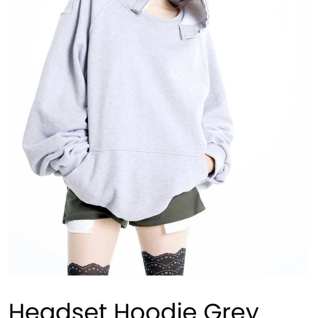 오스하이 헤드셋 후드 그레이 구함