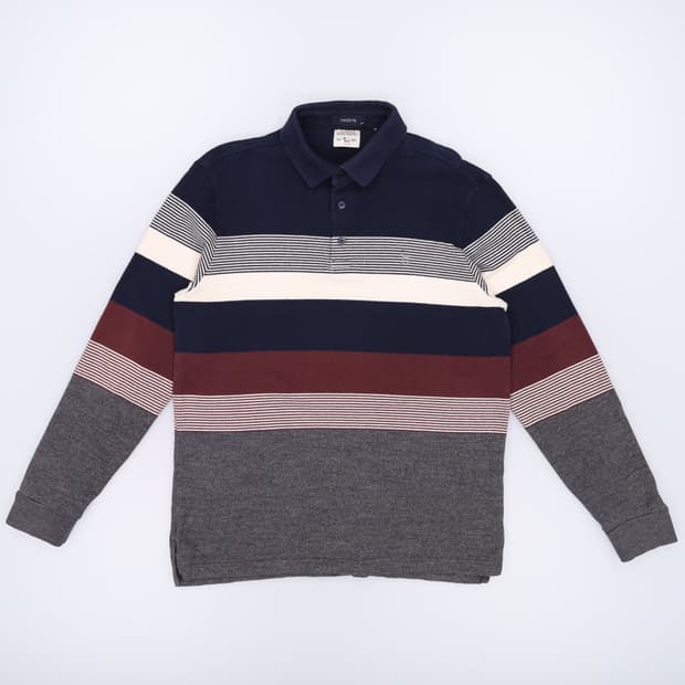 100 헤지스 코메리노 피케 카라 긴팔 티셔츠 4281